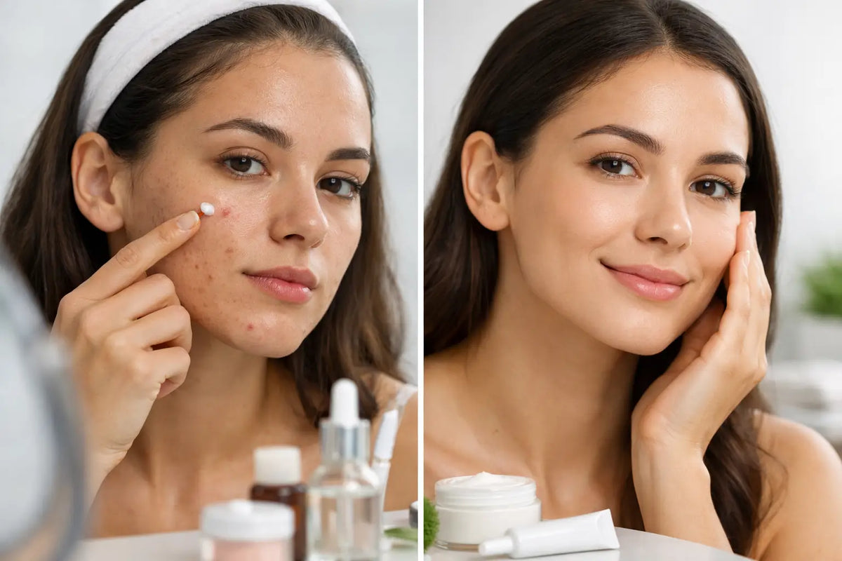 Acne Spot Treatment Routine Before After Tips