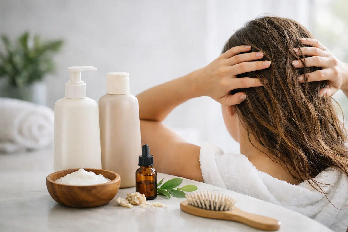 Shampoo Conditioner Routine for Dry Scalp