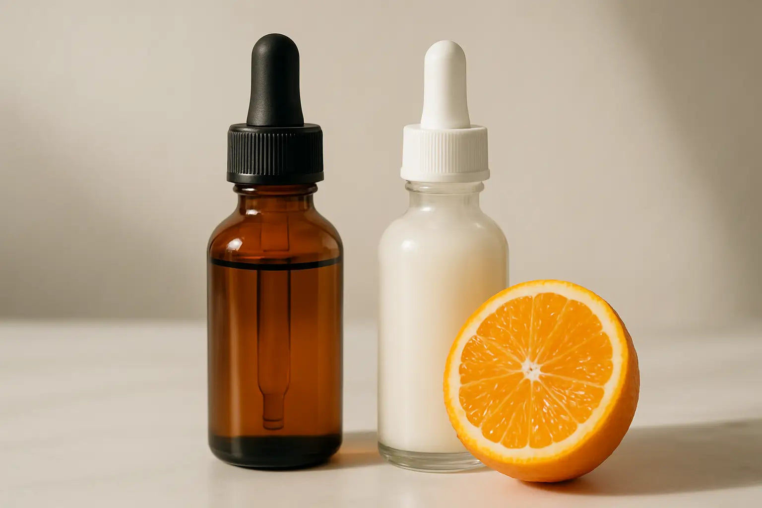 Kojic Acid oder Vitamin C bei Pigmentflecken?