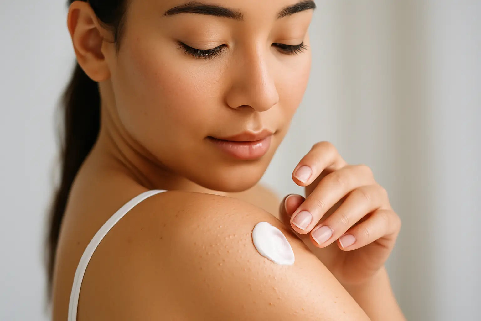 Urea-Creme gegen Keratosis pilaris Bumps