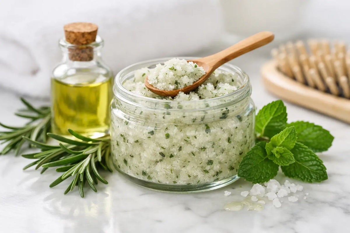 Rosemary Mint Scalp Scrub Review